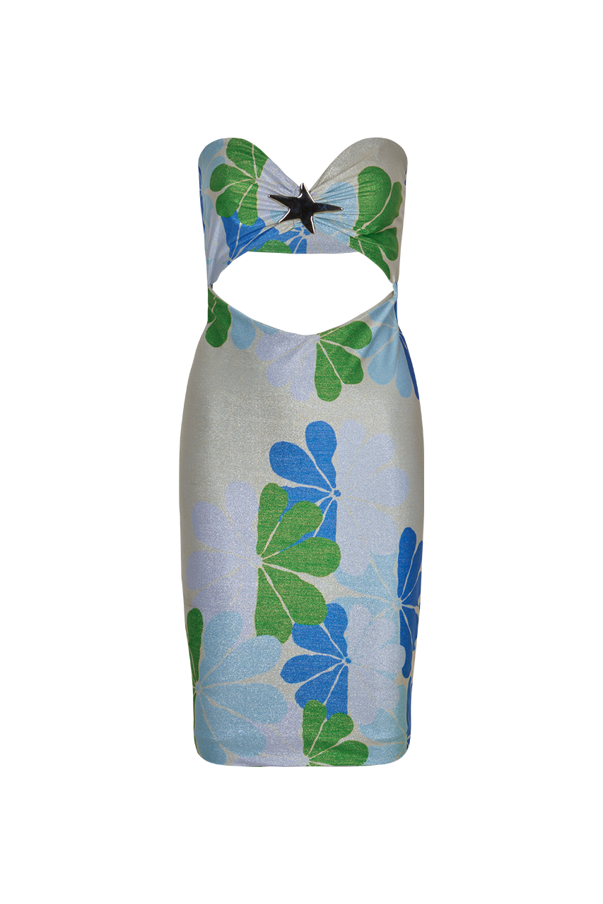 STARRY NIGHT DRESS DOS GARDENIAS