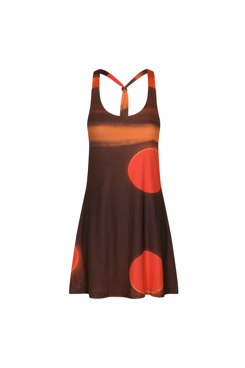HAWAII RED MOON DRESS