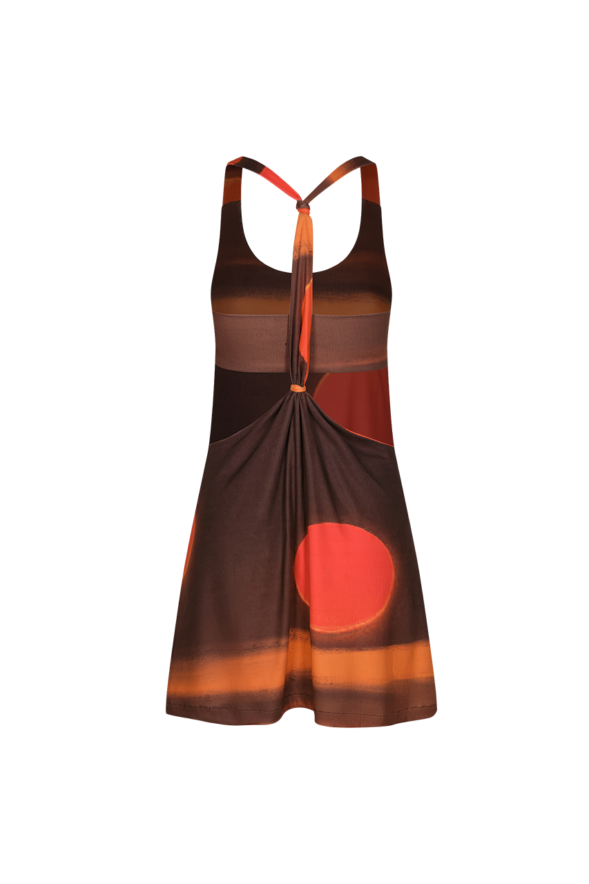 HAWAII RED MOON DRESS