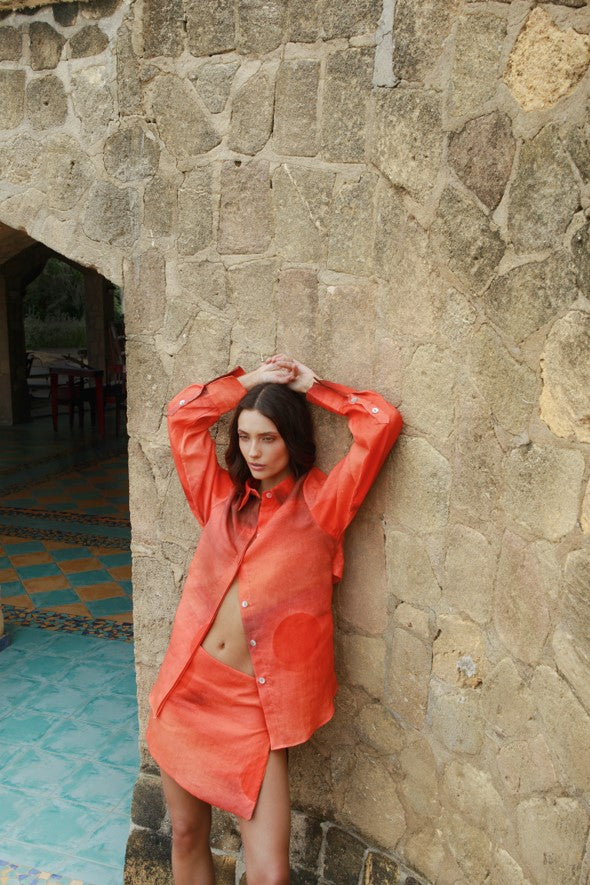 IPANEMA SHIRT RED MOON