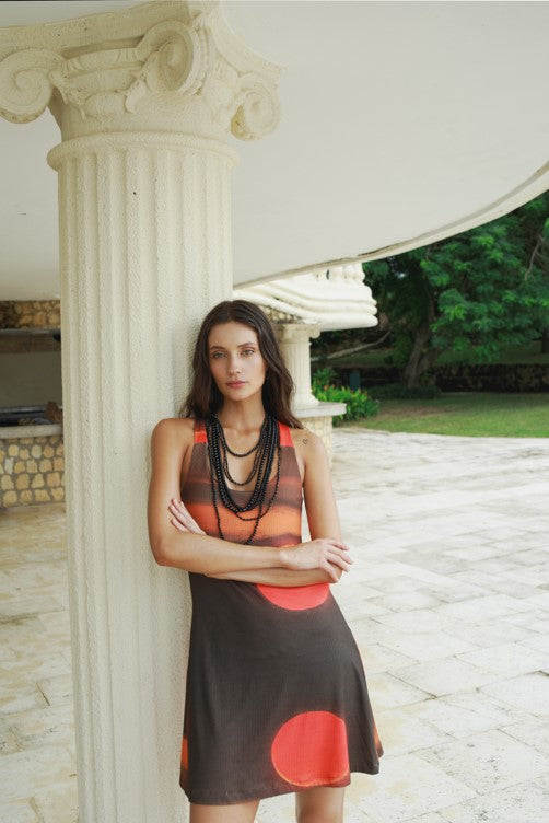 HAWAII RED MOON DRESS