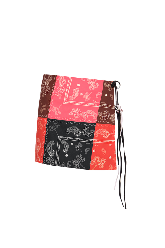 BOOGIE YIN-YANG- BANDANA SKIRT