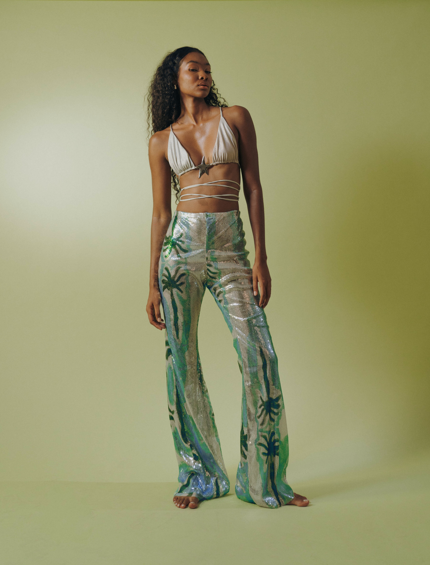 LA ISLA AZUL TROPICALIA PANTS