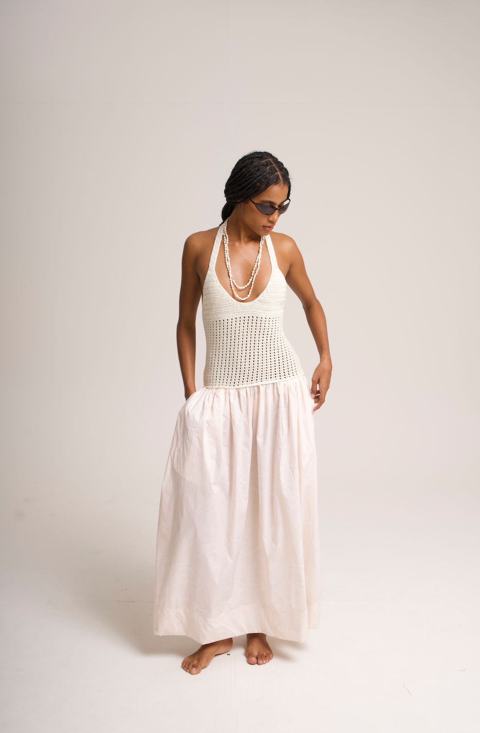 CROCHET PERLA MAREA DRESS