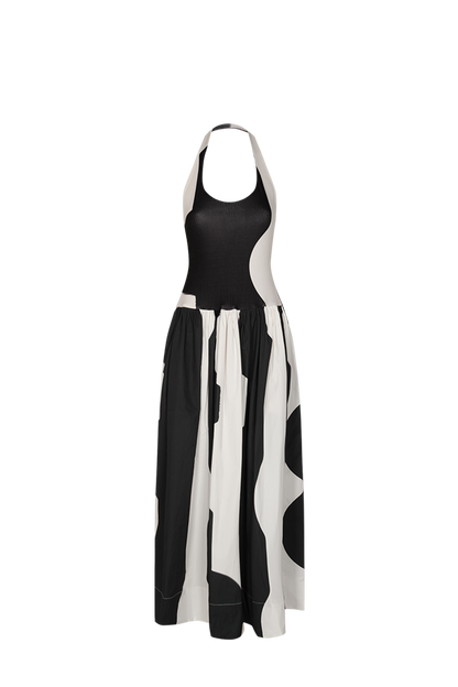 MAREA DRESS YIN-YANG