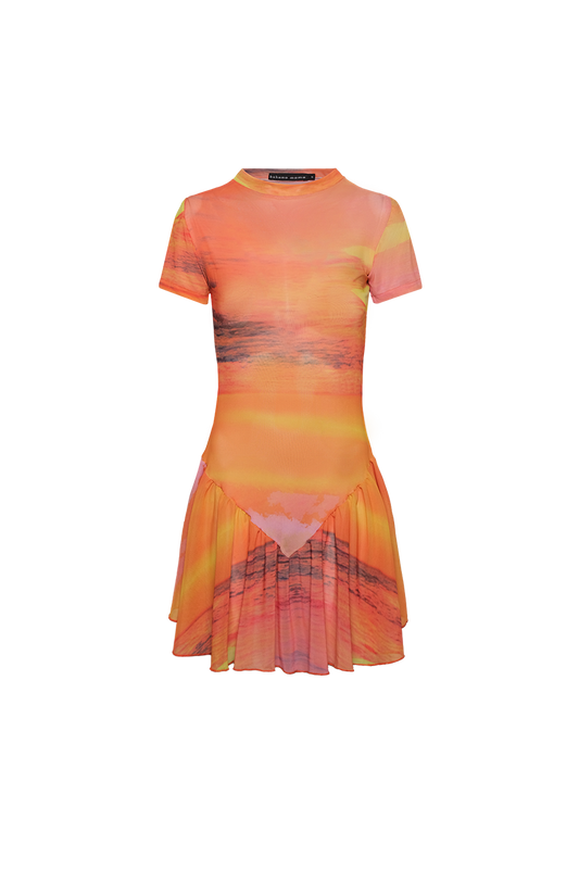 ALMA RADIANTE  MESH DRESS