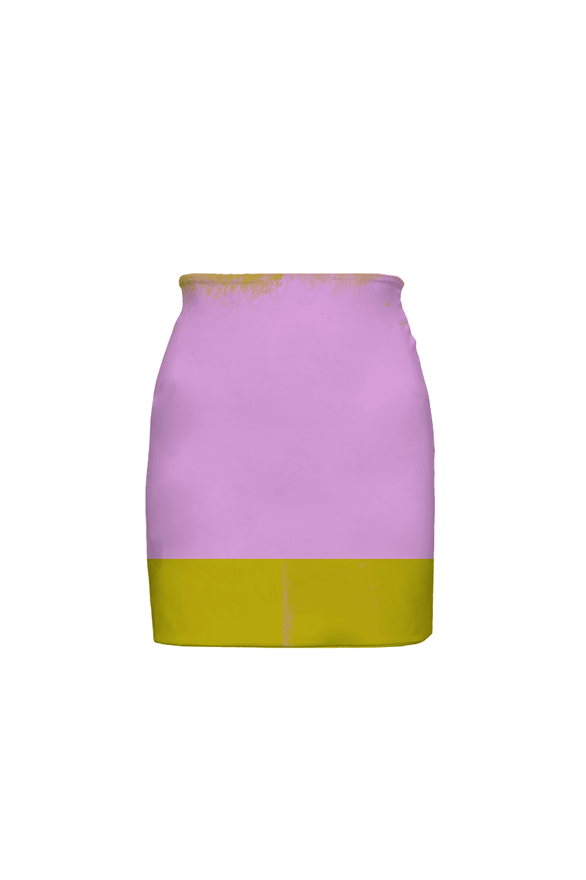 Gradient costeno tube skirt